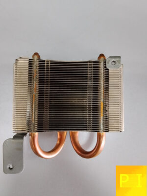 Multimedia (10) Disipador de CPU Low-Profile con 2 Heatpipes en U y Base de Cobre